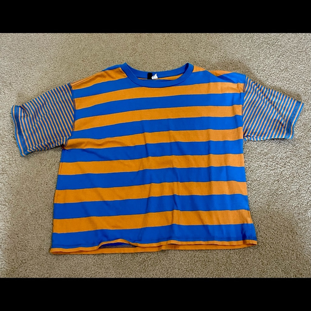 BDG Urban Outfitters Cropped Striped shirt